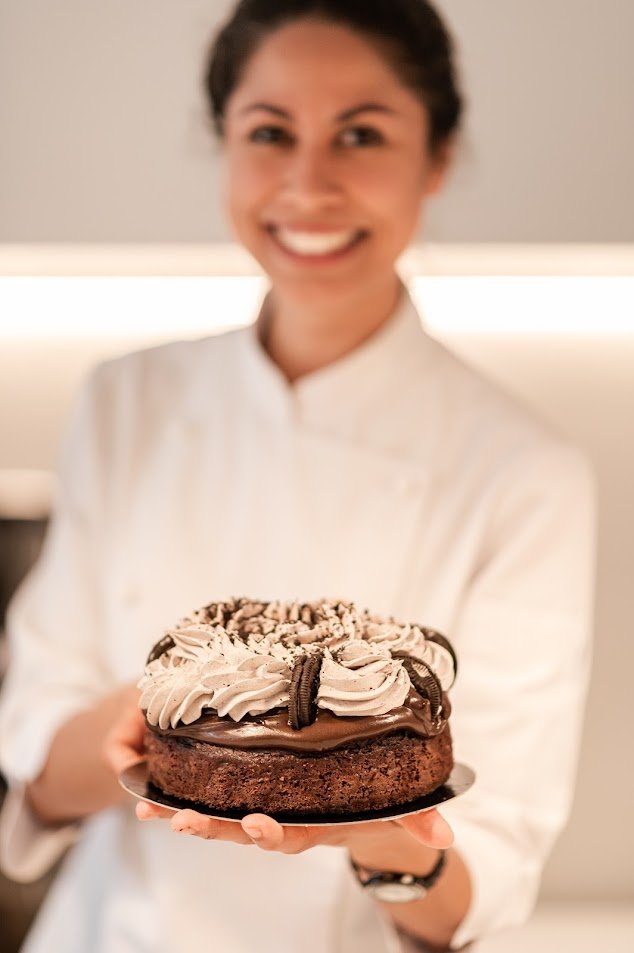 Pastel de Oreo vegano